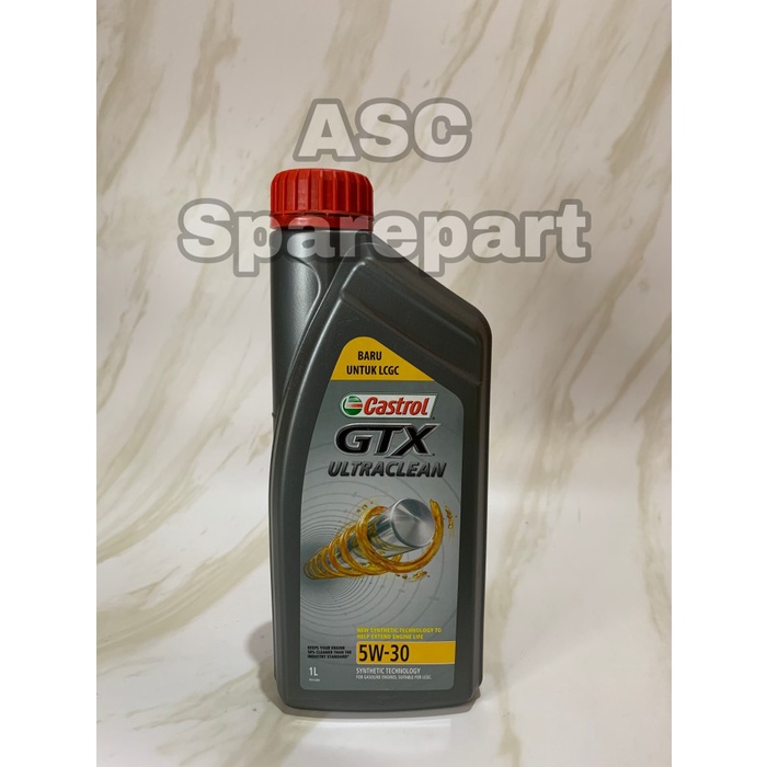 Oli Castrol Gtx Ultraclean 5W-30 1 Liter #98