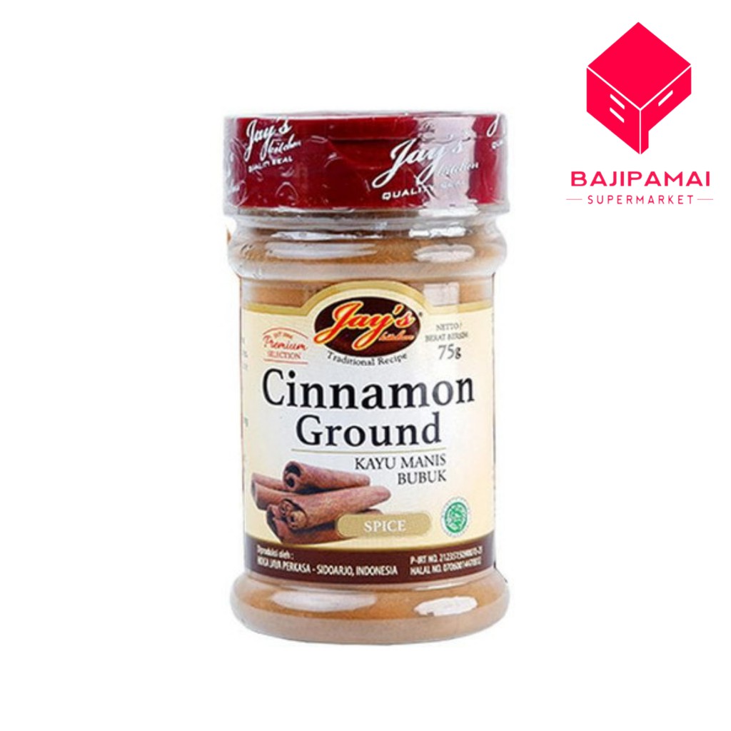 

JAY'S CINNAMON GROUND 75 GR