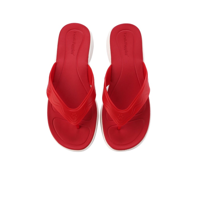 SANDAL JEPIT WANITA HUSH PUPPIES ORIGINAL CASUAL BRANDED RED HW11