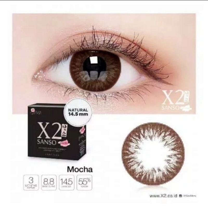 Softlens X2 Sanso black new/soflens x2 sanso black