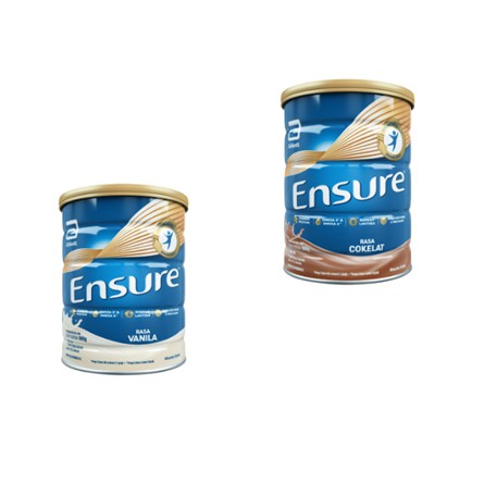 

Ensure Susu Coklat 900gr dan Susu Vanila 900gr/Adult Nutrition Powder/Nutrisi Dewasa Rendah Laktosa