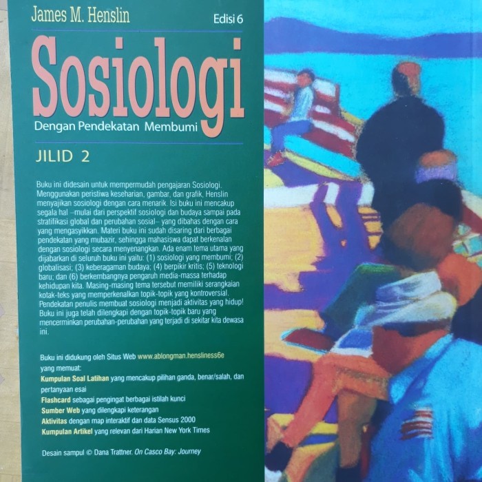 

DISKON SPESIAL SOSIOLOGI DENGAN PENDEKATAN MEMBUMI JILID 2 BY JAMES M.HENSLIN TERLARIS