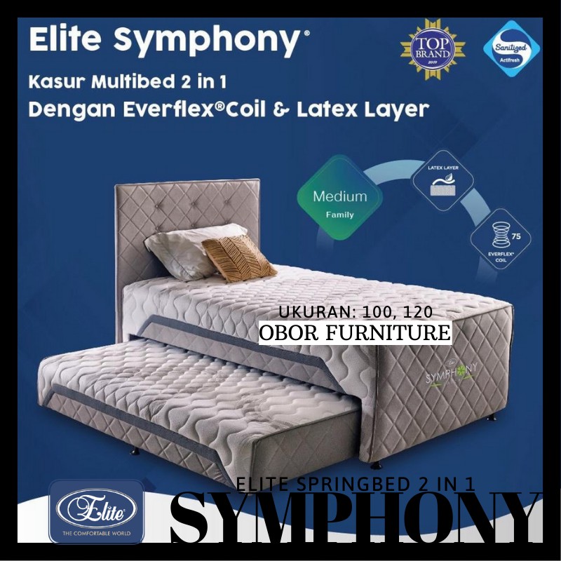 Elite 2 in 1 Symphony Latex Springbed