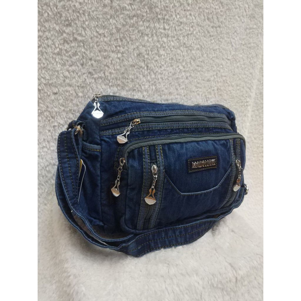 Tas Selempang Gaul Original Jeans Madeleine 624. Darena Bags Bandung