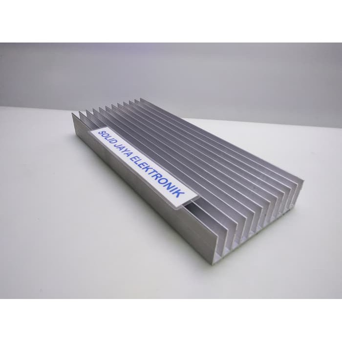 Heatsink 12 Sirip 30 CM Pendingin 30CM 12 Sirip Pendingin Elektronik Multi Heatsing Tebal