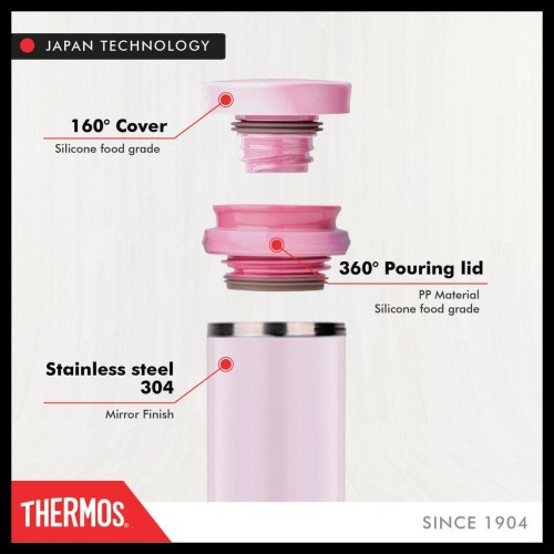 Thermos Tumbler Ultra Light 500ml JNO-501-LV JNO-501-RBY JNO-502-SHP  Termos