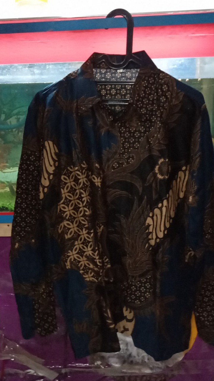 New Arrival Distro Batik Pria Bordir Sogan Hrb026 Batikaf Notoarto Batik