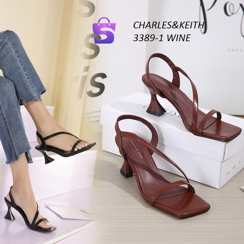 SANDALS WOMEN HEELS SLINGBACK 3389-1 (BELI 1 GRATIS 1)