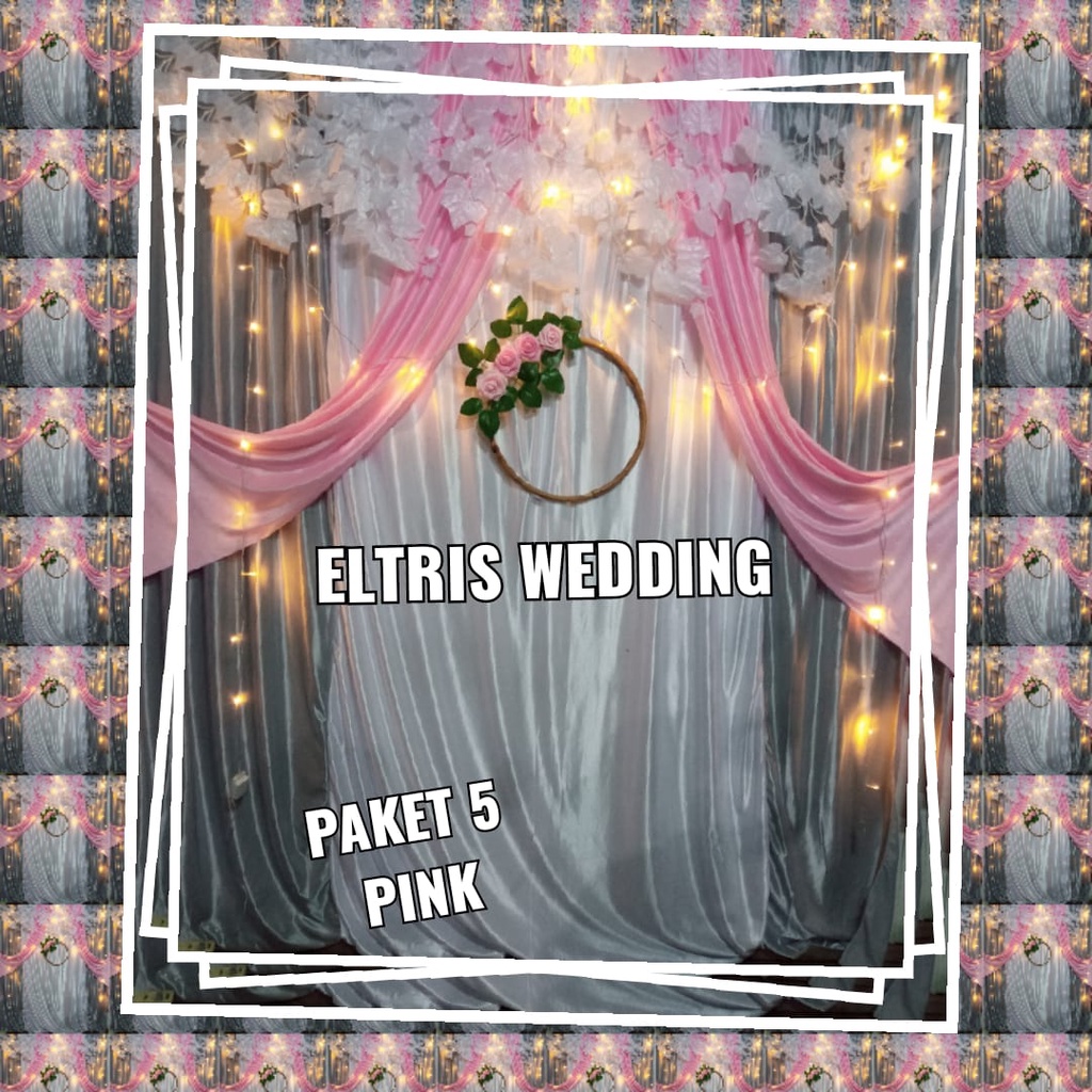 Paket Dekorasi backdrop photobooth akad /photobooth lamaran/nikah