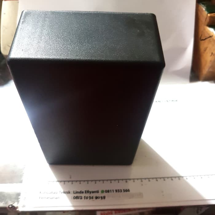 New Box hitam plastik X 6  Box Elektronik X 6  18 X 11 X 6 CM buble per box