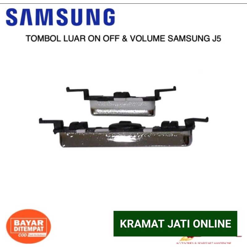 KAYPAD TOMBOL LUAR ON OF VOLUME SAMSUNG GALAXI J5 2015 J500