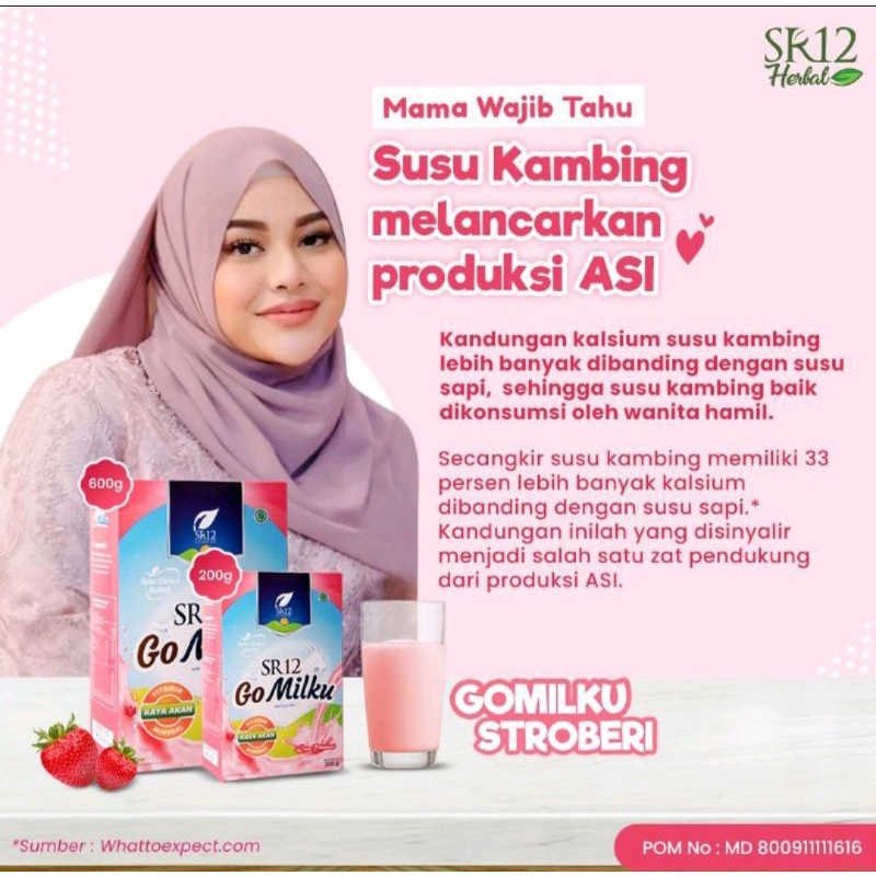 

PELANCAR ASI BOOSTER NUTRIS IBU HAMIL DAN MENYUSUI SUSU KAMBING ETAWA GOMILKU