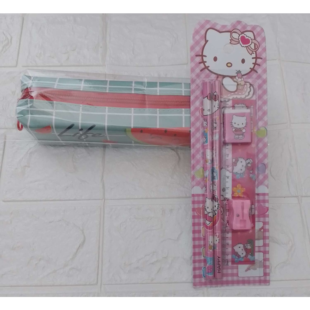 

KOTAK PENSIL DAN SET PENSIL KARAKTER - SET PENSIL LUCU - KOTAK PENSIL UNIK