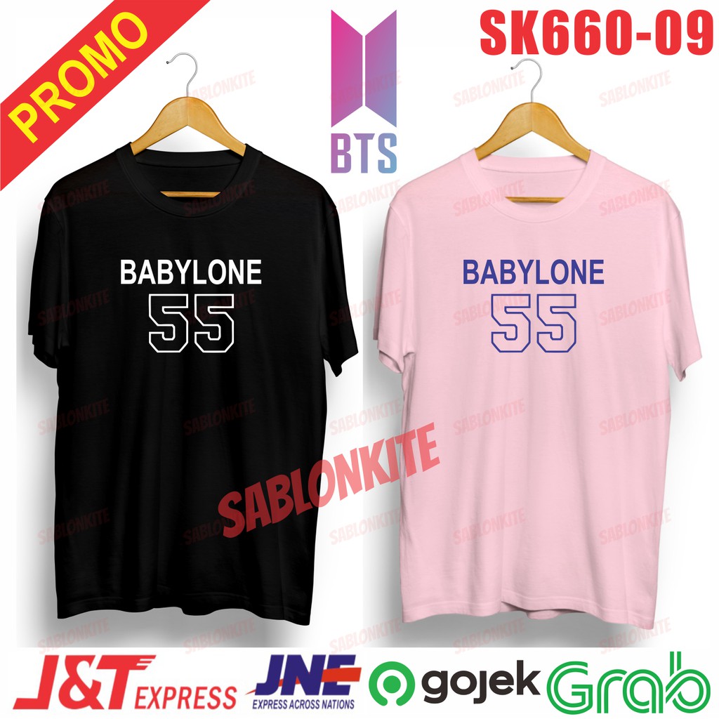 MURAH!!! KAOS KPOP JUNGKOOK MEMBER BABYLONE SK660 UNISEX COMBED 30S