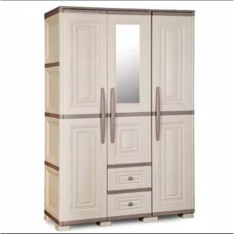 Olymplast Lemari Pakaian Plastik OTC 03 PL Modern