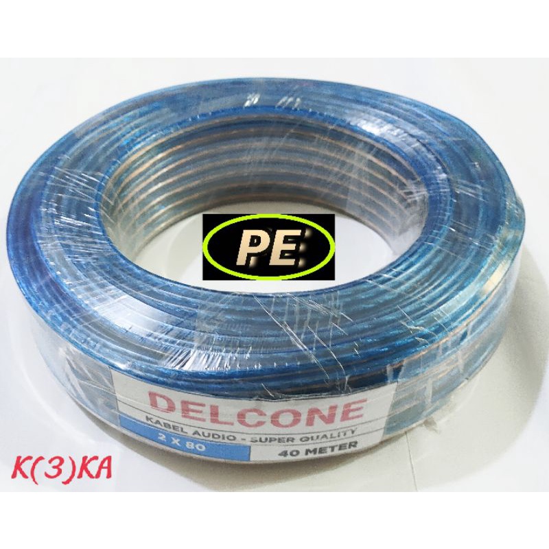 KABEL  SPEAKER / KABEL  AUDIO  2x80  { 1 ROLL }