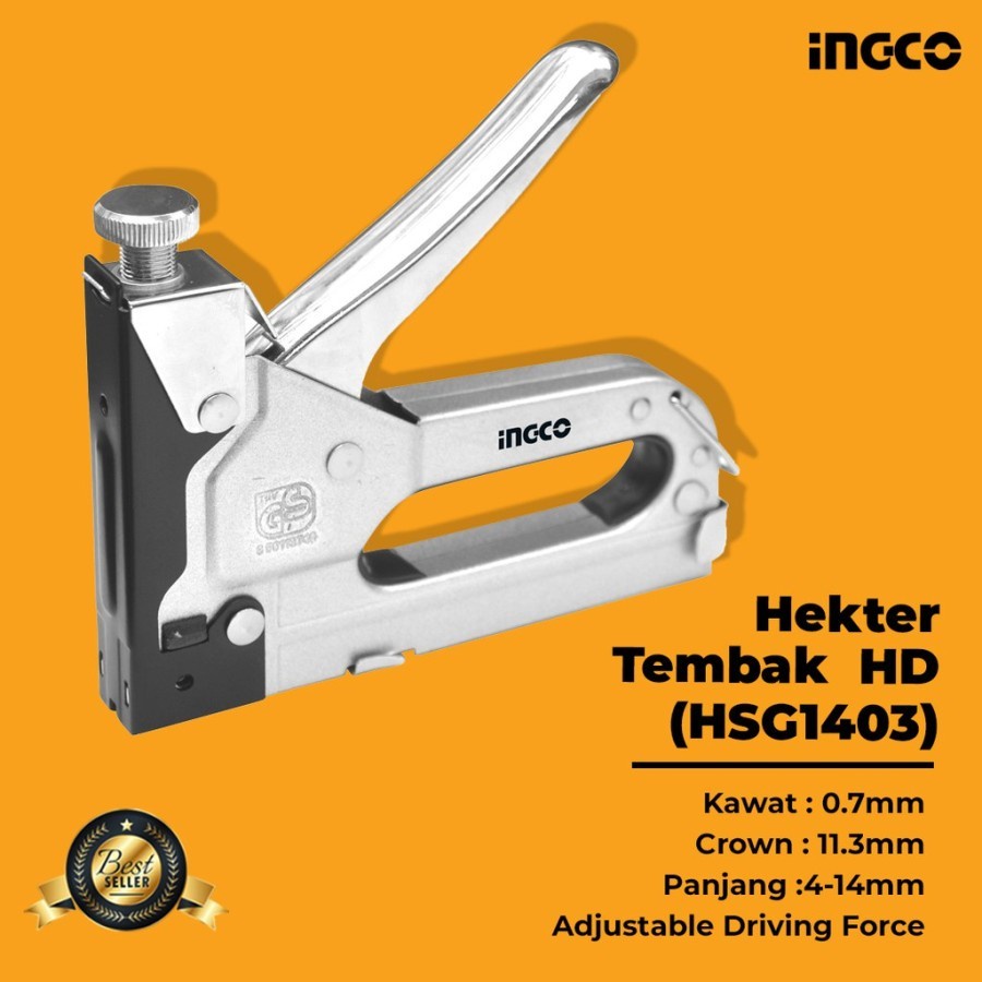 

INGCO HEKTER STAPLES TEMBAK STAPLE GUN HSG1403