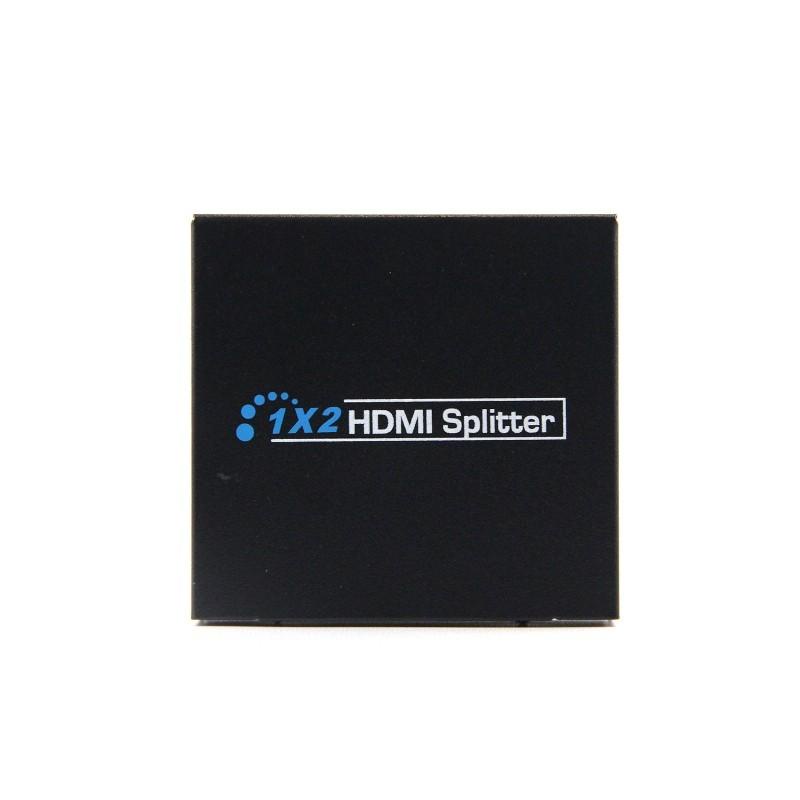 HDMI SPLITTER 1-2 SUPPORT VIDEO 3D FULL HD 1080P JARAK BISA SAMPAI 15 METER SPEED DATA TRANSFER 10.2 GBPS - TEKNO KITA