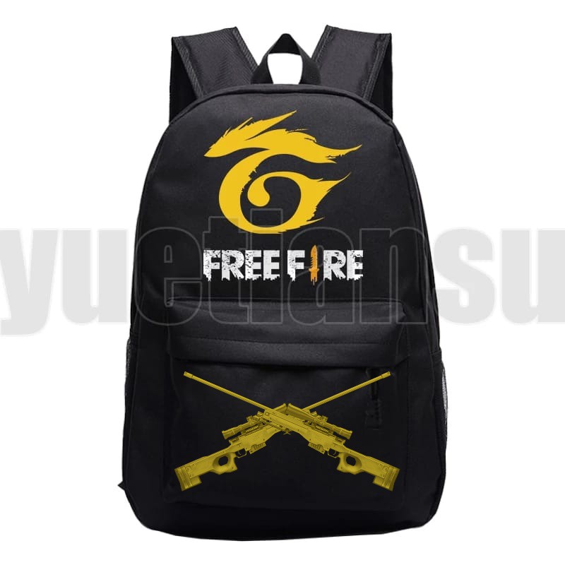 TAS RANSEL ANAK LAKI-LAKI MOTIF GARENA FREE FIRE / TAS RANSEL ANAK / TAS RANSEL MURAH