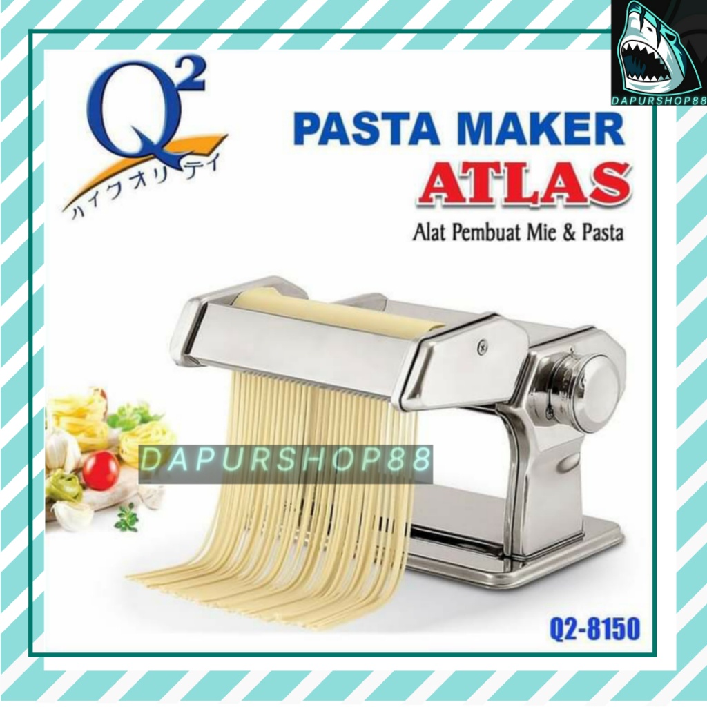GILINGAN MIE ATLAS ORIGINAL PASTA MAKER / GILINGAN MIE MOLEN PANGSIT Q2 8150 Q2-8150 Q28150 ORI Q2