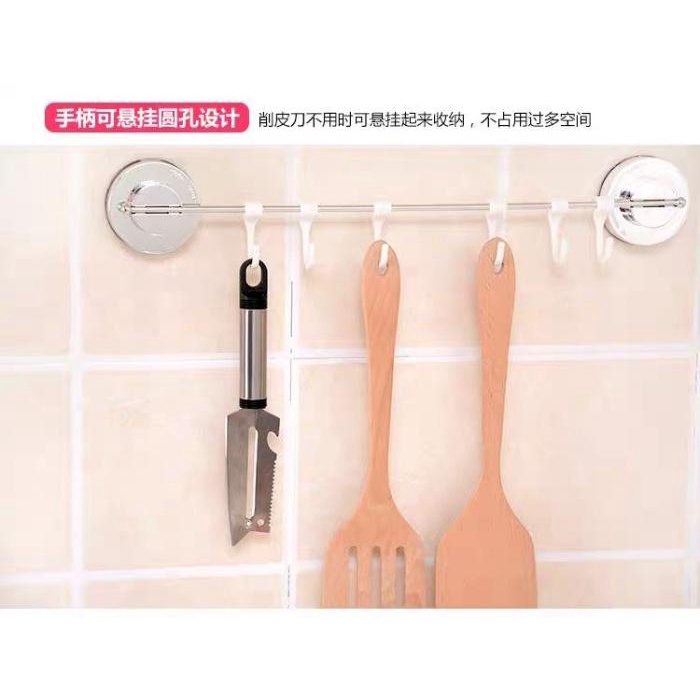 

Pisau Dapur Parutan Multifungsi Pisau Buah Makanan Food Cutter 4in1 Kualitas Terjamin