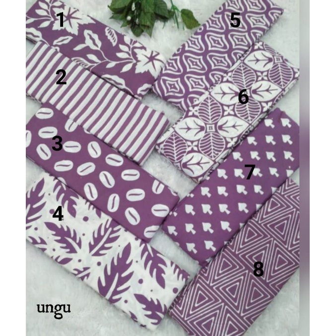 Kain Batik Cap Ungu Bahan Batik Ungu Kain Batik Ungu Kain Batik Halus Ungu Kain Batik Cap Warna Ungu
