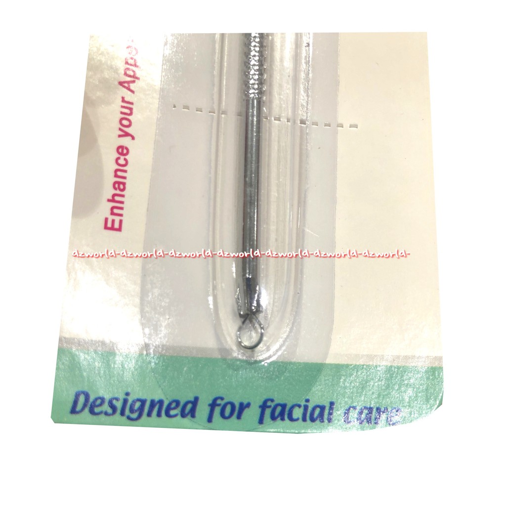 Trendy Pimple Remover Stainless Steel Alat Pencet Komedo Jerawat