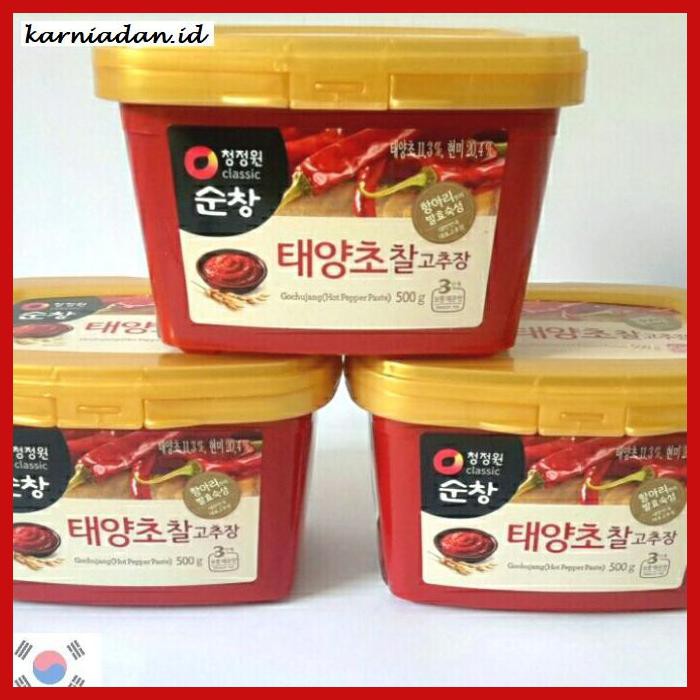 

Aneka-Sambal- 500Gr Sunchang Gochujang (Saus Sambal) Korea, Chung Jung One -Pedeeeeeezzzzzzz.