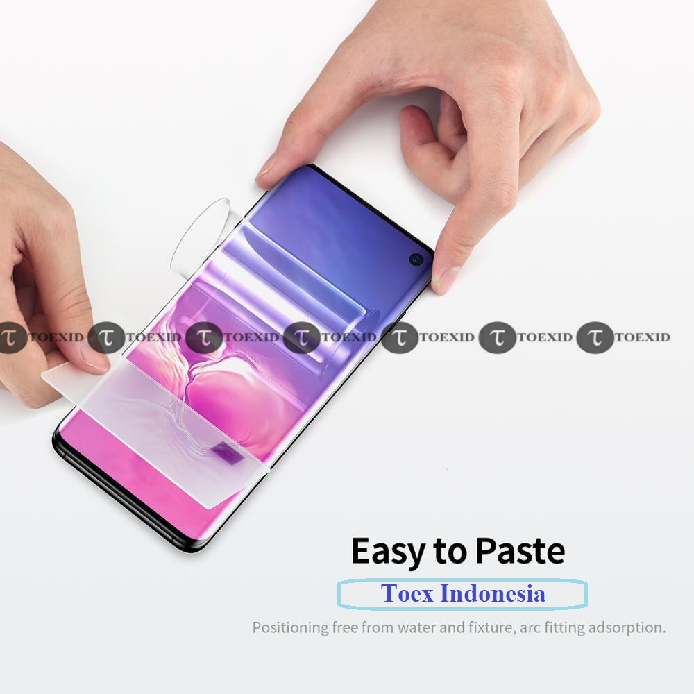 Anti Gores Samsung S7 Edge - Curve Anti Shock Jelly - Screen Guard