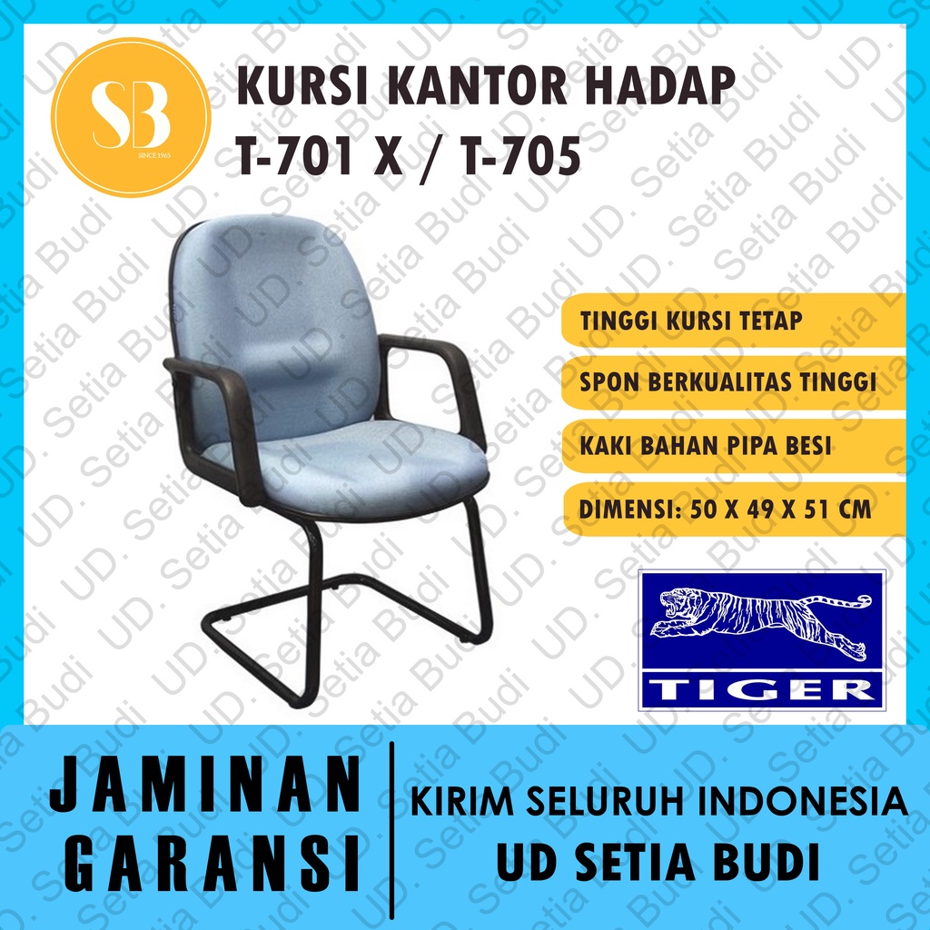 Kursi Kantor Hadap Staff Tiger T-701 X / T-705