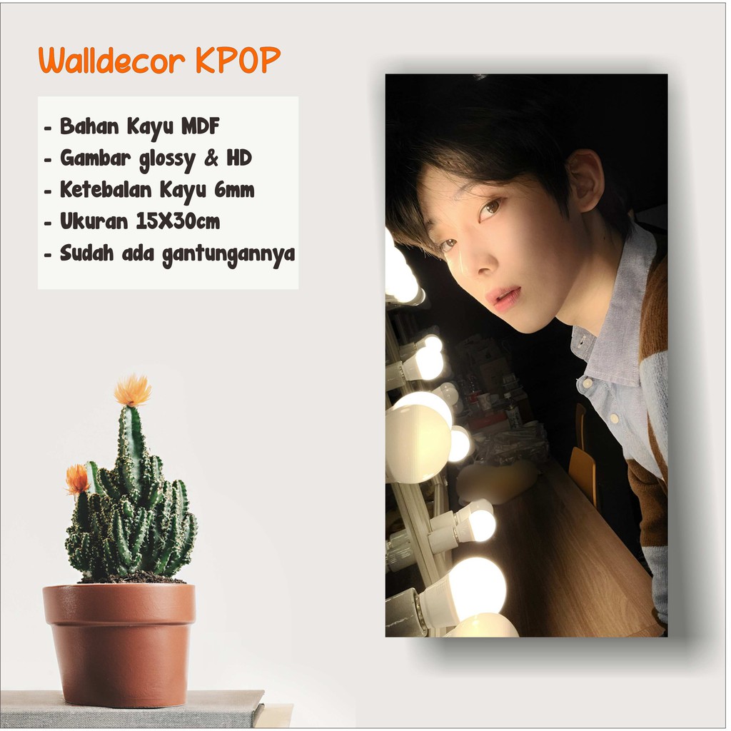 WALLDECOR ENHYPEN SUNOO UKURAN 15X30 CM