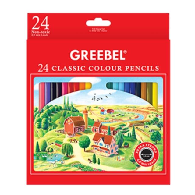 

Pensil Warna Greebel Classic Pensil 24 Lead 4.0