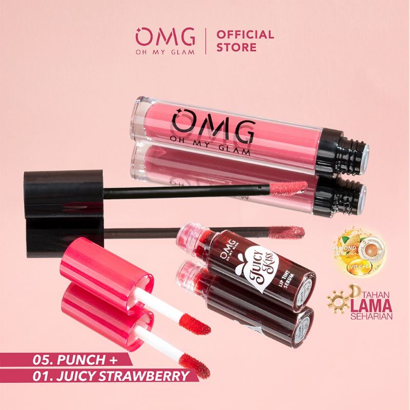 OMG OH MY GLAM MATTE KISS LIP CREAM/LIP CREAM OMBRE