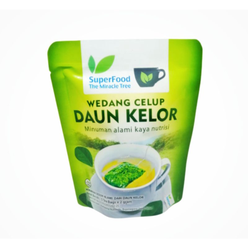 

Superfood Wedang Celup Daun Kelor Pouch isi 5 teabags