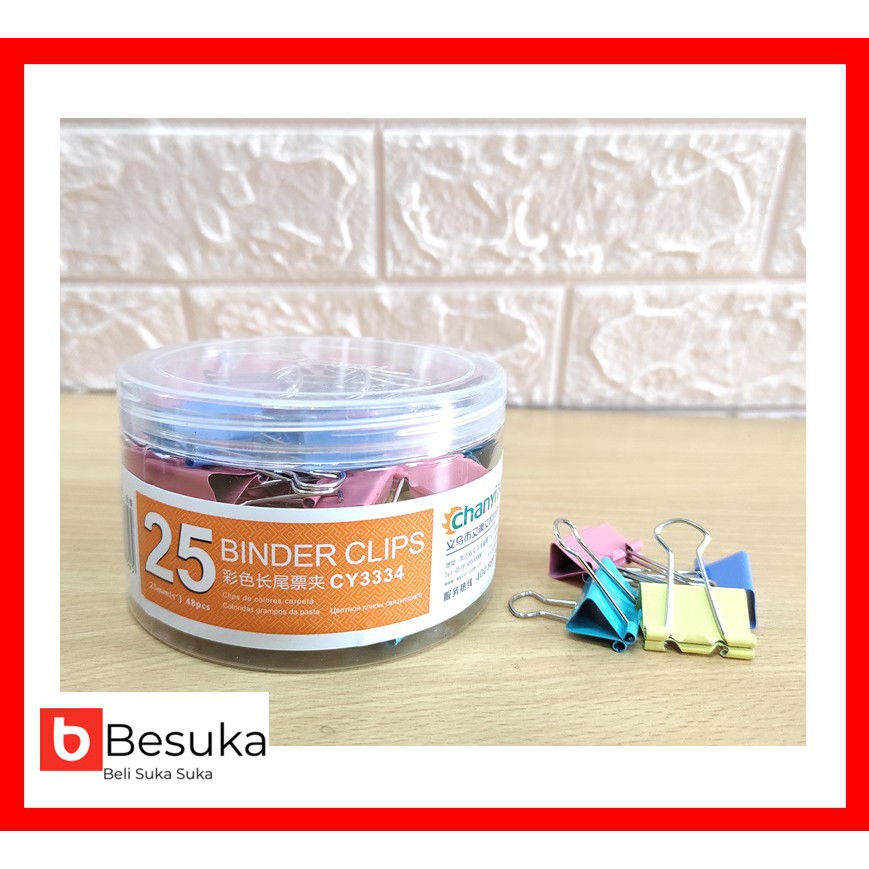

BINDER CLIP CY-3334 WARNA