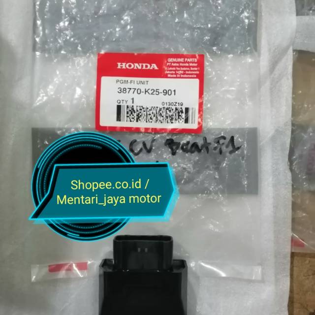 ECU original honda AHM Untuk motor honda Beat fi