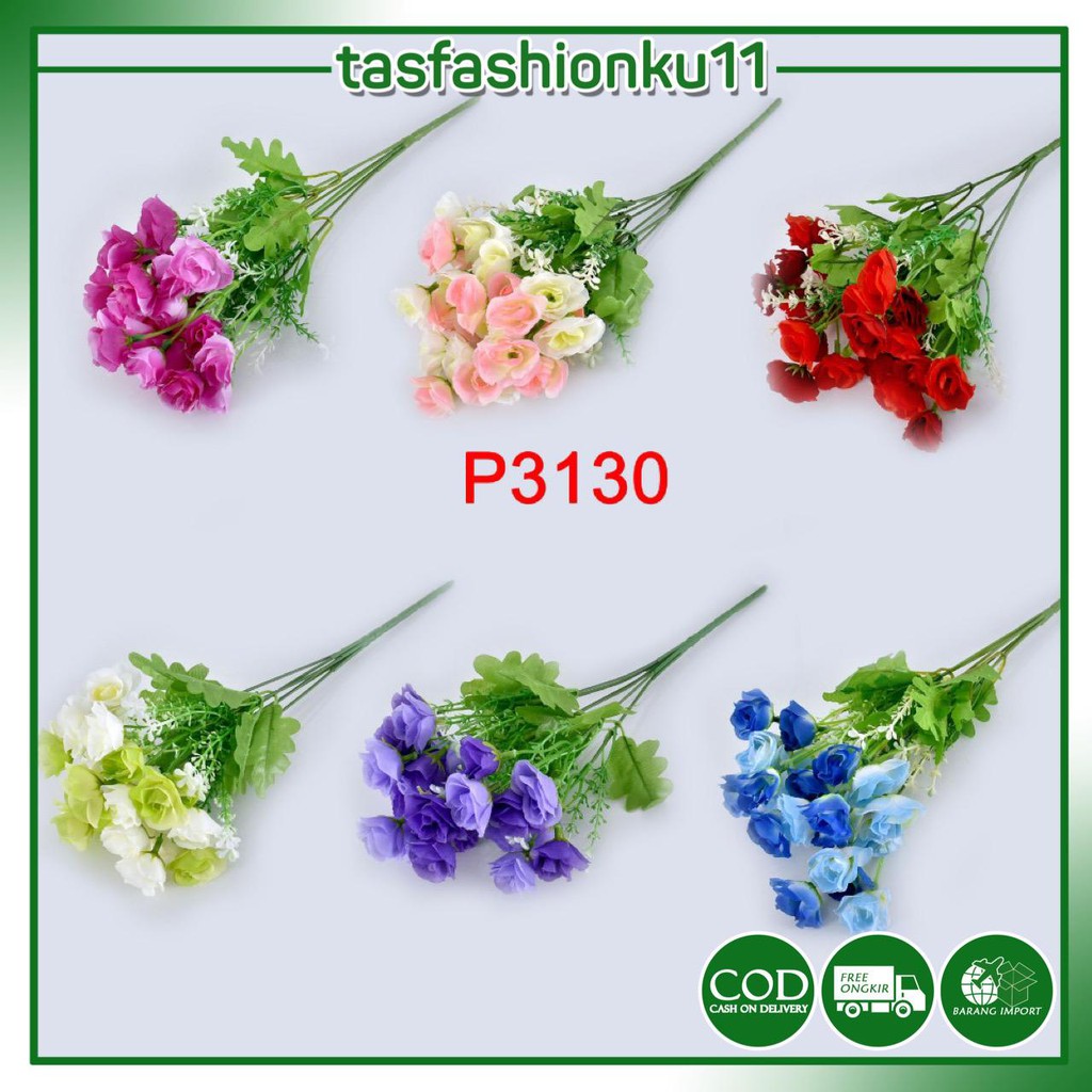 TF11/COD / P3130 ( 1 KG BISA 32 PCS ) BUNGA BUKET BUNGA ARTIFICIAL /BUNGA DEKORASI RUMAH / PESTA