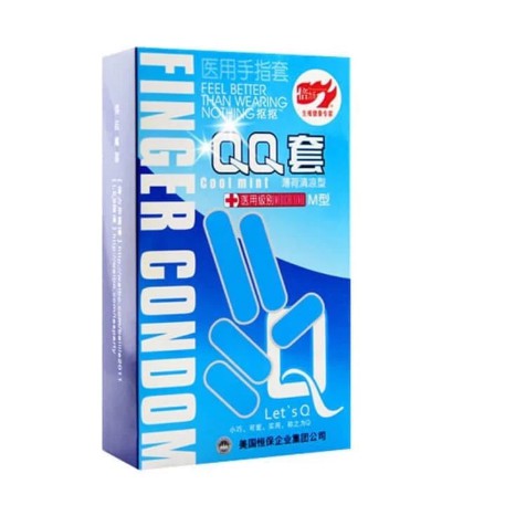 Kondom Jari Sensasi Dingin Finger Condom Cool Sensation
