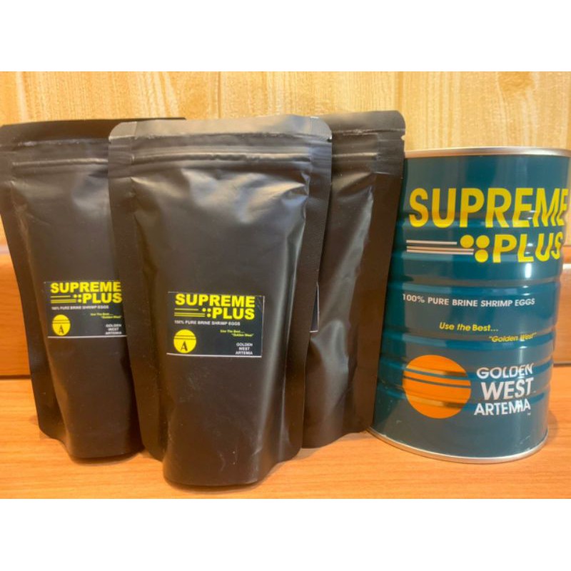 ARTEMIA SUPREME PLUS 100GR GOLDEN WEST ARTEMIA ORIGINAL!!