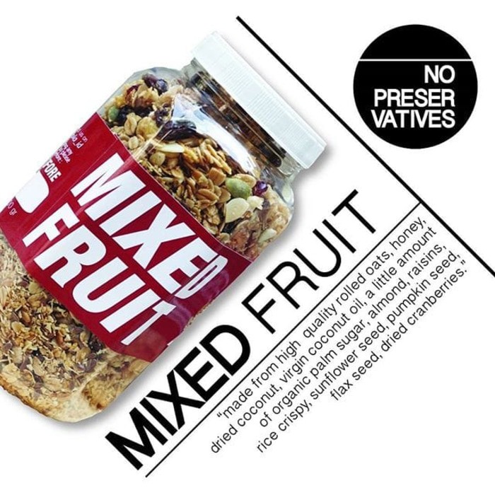 

El Granola Mix Fruit / Healthy Snack / Sereal