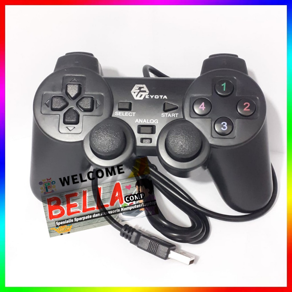 EYOTA SB88 GAMEPAD SINGLE USB STICK STIK LAPTOP PC JOYSTICK