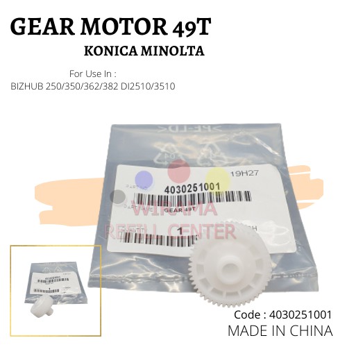 GEAR 49T KONICA MINOLTA Bizhub 250 350 282 2510 3510 ORIGINAL