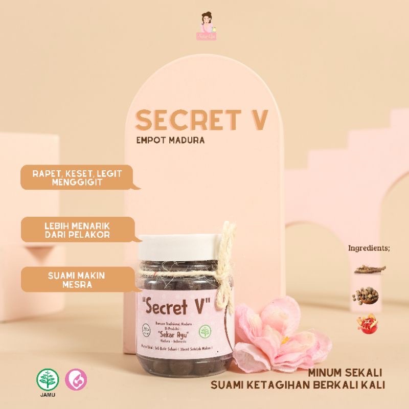 PROMO TERMURAH |  SEKAR AYU EMPOT MADURA (SECRET V) BELI 1 GRATIS 10GIFT