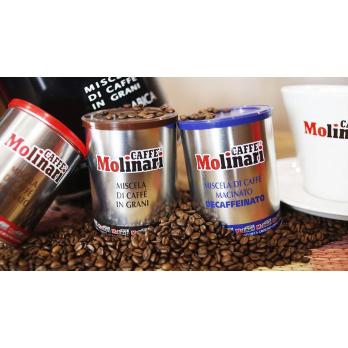 

BUBUK KOPI ITALY - CAFFE MOLINARI (RENDAH CAFEIN) CINQUE STELLE