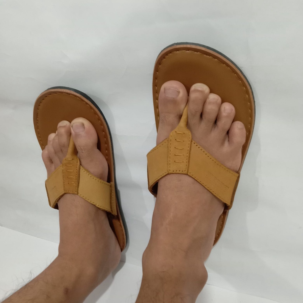 SANDAL KULIT PRIA DISTRO LACOSTE MURAH