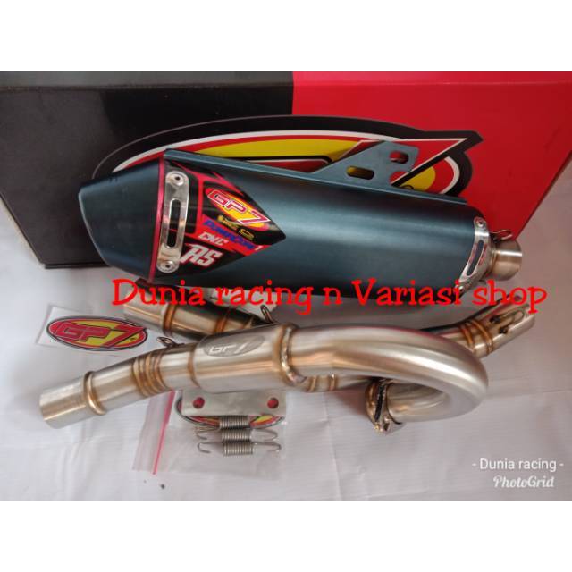 Knalpot GP7 CNC RS Honda CRF 150 L Original GP7