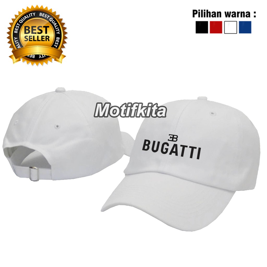 Topi Baseball BUGATTI BERKUALITAS Kaos Pria  keren