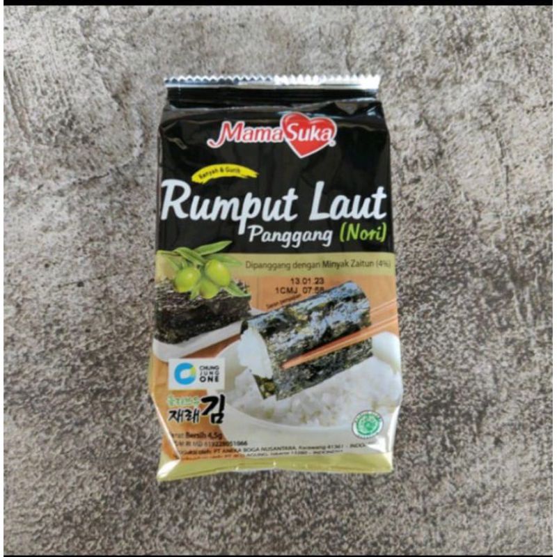 

mamasuka rumput laut nori ISI 1 pcs