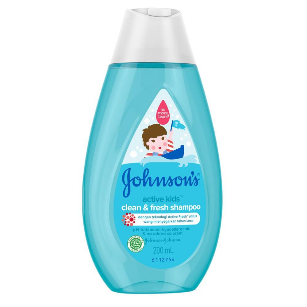 Johnson's Baby Active Fresh Shampoo 200ml