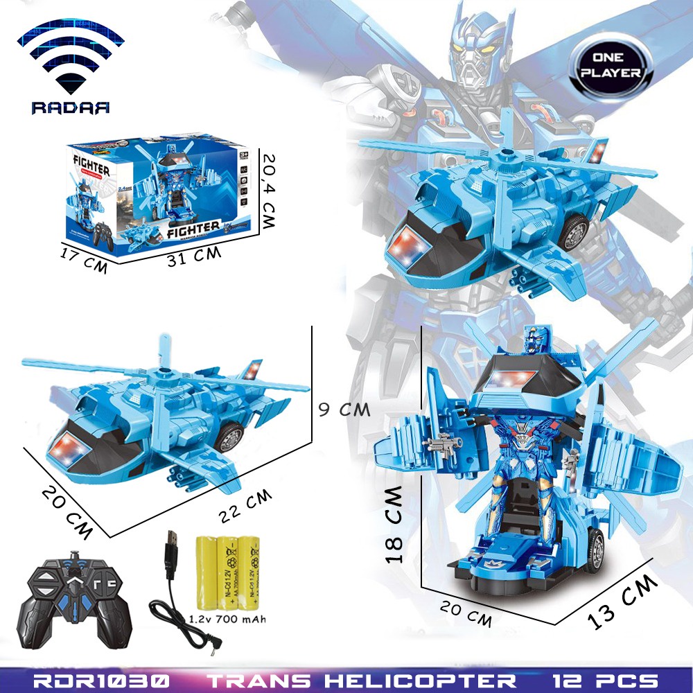 RDR1030 Transformer Heli